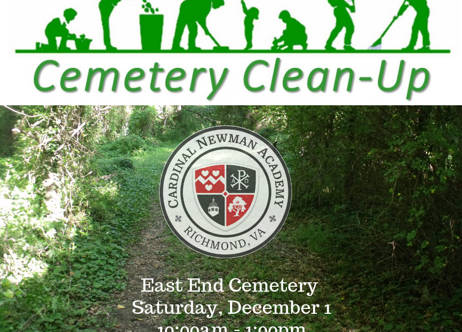 Cemetery Cleanup with the Riverhawk Service Club